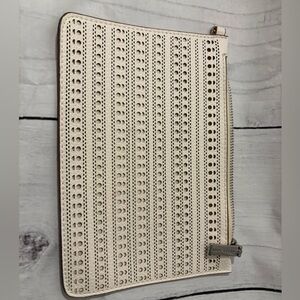 Anne Klein pouch (missing wristlet), cream color, EC